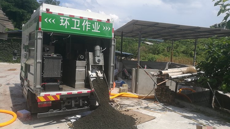 通什镇污泥干湿分离技术